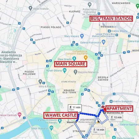 Apartamento Traditional Starowislna Street *