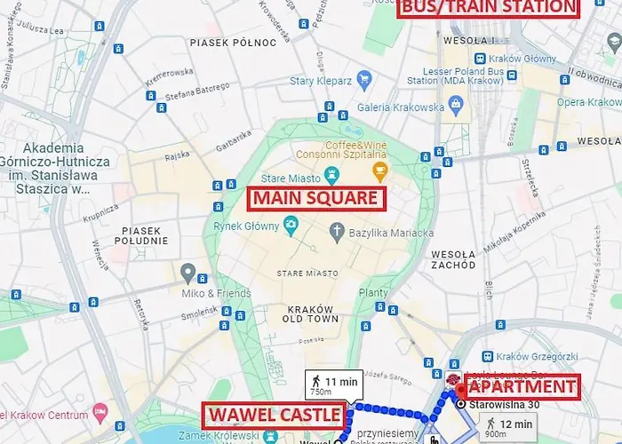 Апартаменты Traditional Starowislna Street *